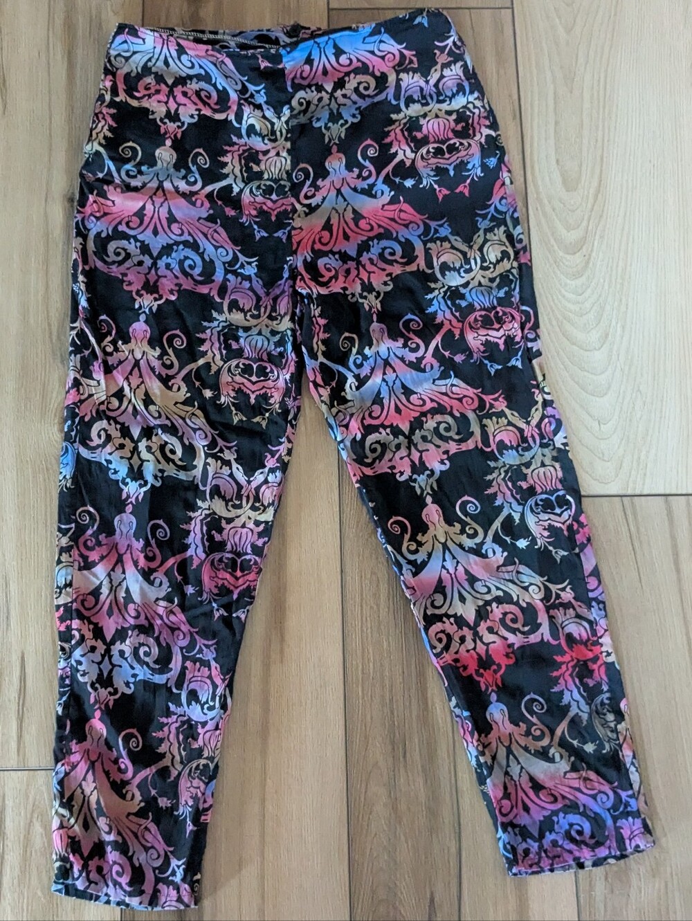 Multicolor Patterned Leggings